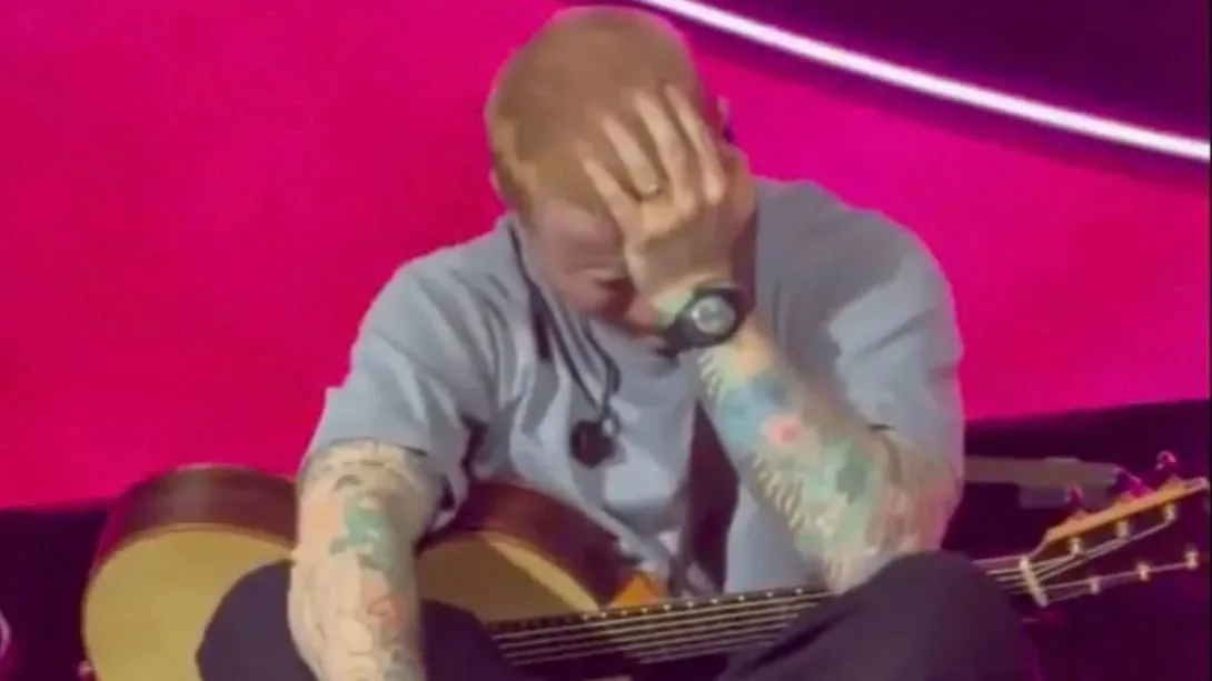 Nach Macklemore-Skandal - Ed Sheeran bricht auf der Bühne in Tränen aus