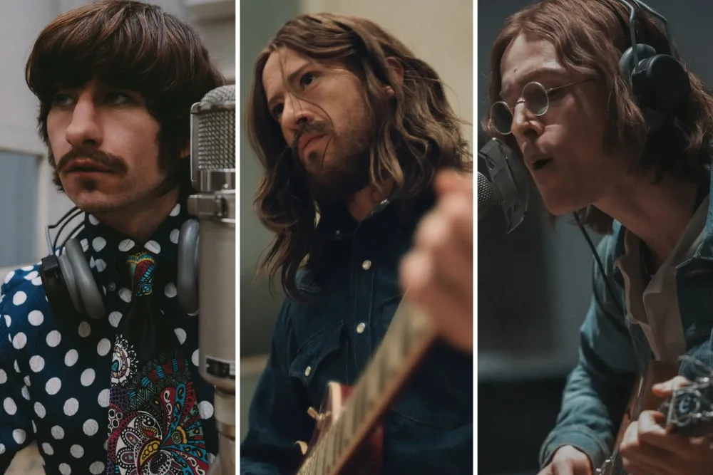 Barry Keoghan, Joseph Quinn and Harris Dickinson Spotted Filming the Opening of ‘A Hard Day’s Night’ Movie for Beatles Biopic