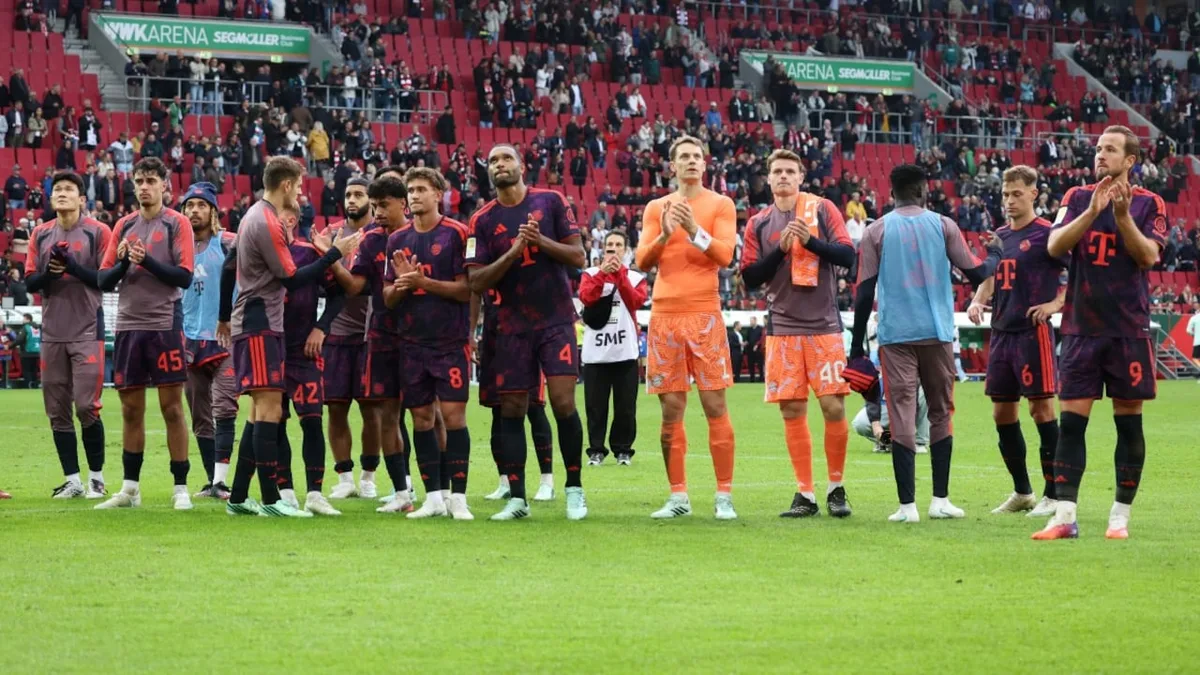 Bayern Munich Draw At Augsburg Despite Conceding Fastest-Ever Bundesliga Goal