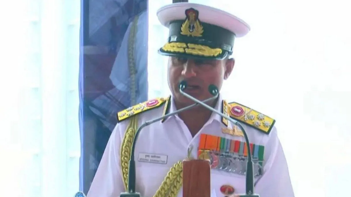 Navy chief Admiral Swaminathan flags evolving threats, rising maritime contestation