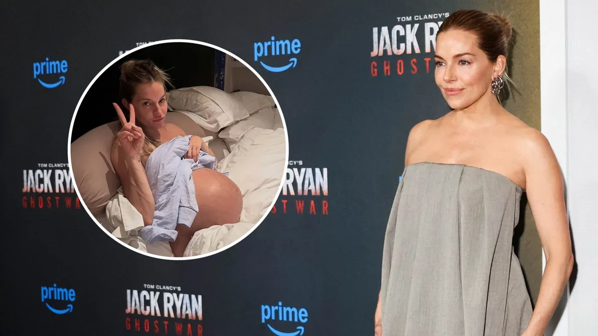 La maternidad de Sienna Miller, entre el fracaso percibido con su primer parto y la euforia de los 44 años