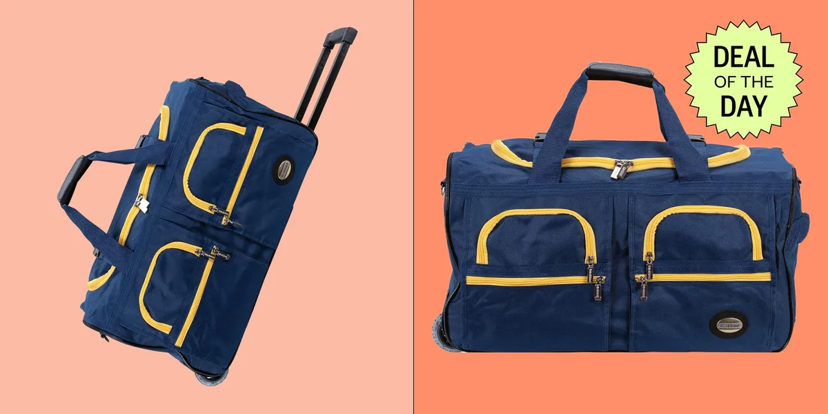 This popular rolling duffel bag ‘holds 4 days of clothes for 3 people’ — it’s under $50 today
