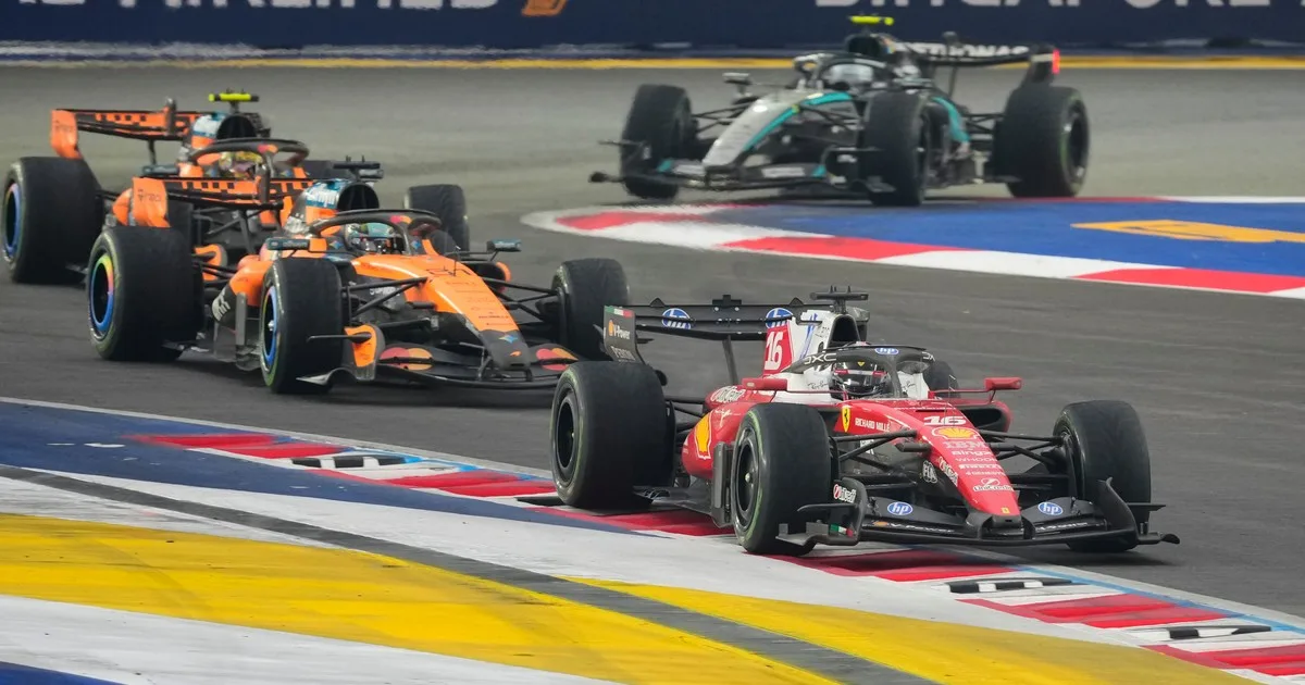 F1 GP de Singapur: horarios de la carrera, cómo y dónde ver la Fórmula 1