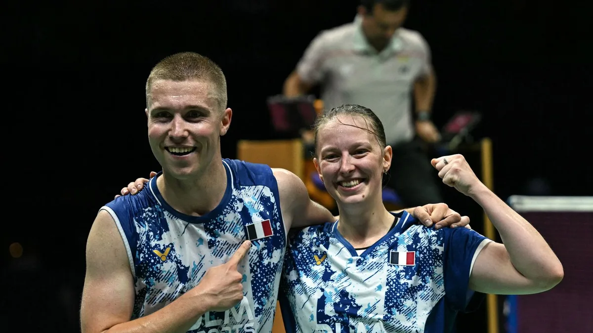 Sacre historique pour Thom Gicquel et Delphine Delrue, qui deviennent les premiers Français champions du monde de badminton, en double mixte