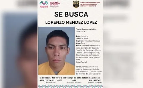 Reo acusado de homicidio se fuga de penal en San Cristóbal, Chiapas; custodios denuncian falta de personal