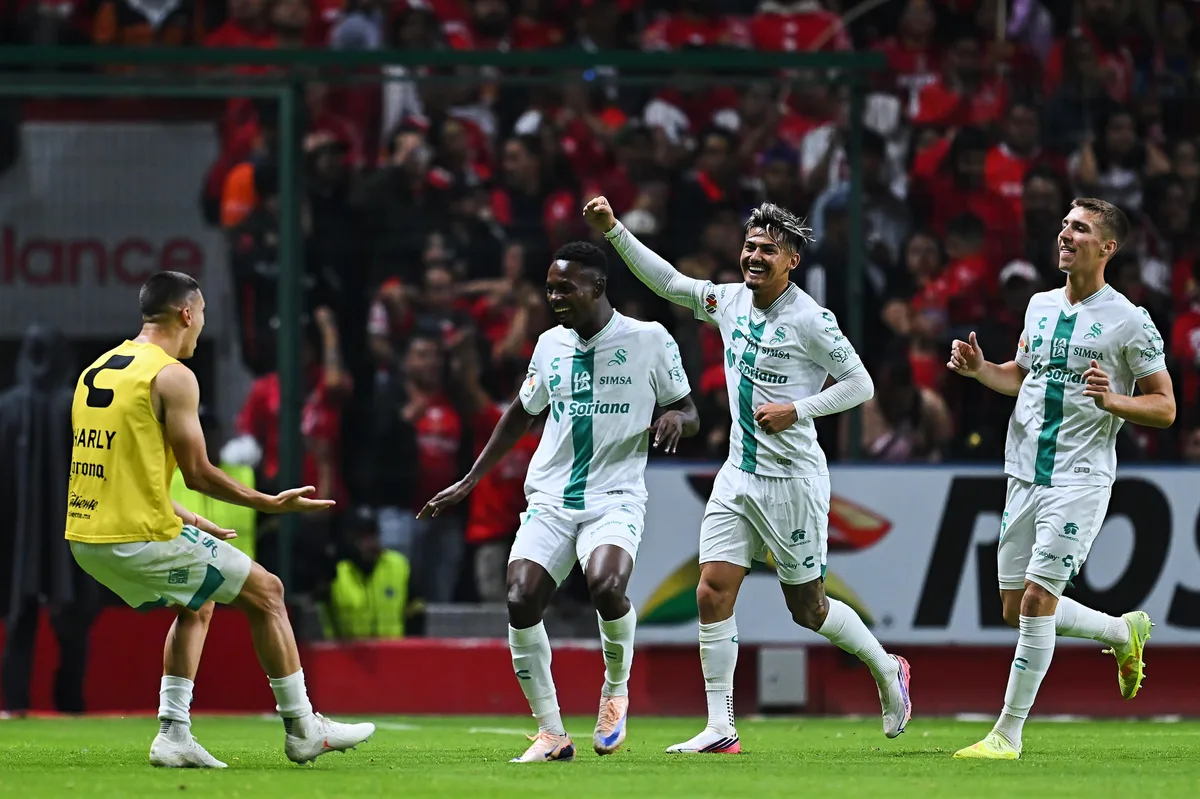 Toluca vs Santos: los Guerreros remontan y vencen 3-2 a los Diablos