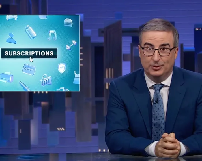 John Oliver on ‘smart’ appliances: ‘Spying on you through the washing machine’