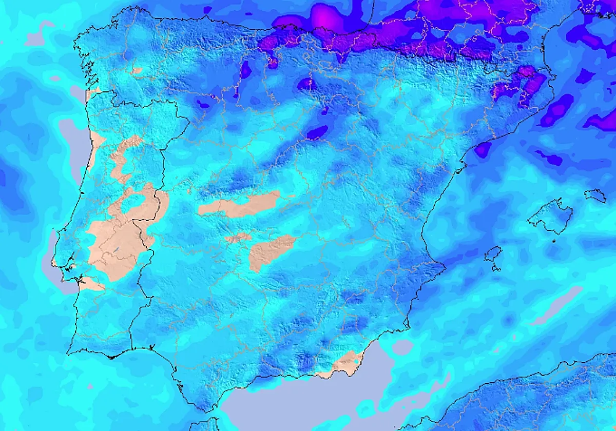 La Aemet avisa de la llegada de fuertes tormentas, aire polar fresco y granizo a España: estas son las zonas afectadas