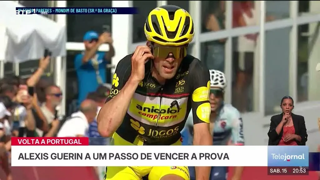 Volta a Portugal. Alexis Guerin a um passo de vencer a prova