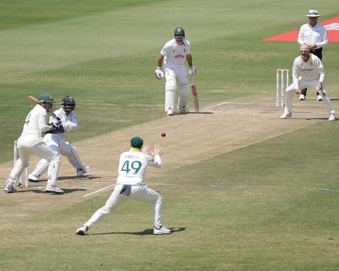South Africa v Australia: first men’s cricket Test, day three – live