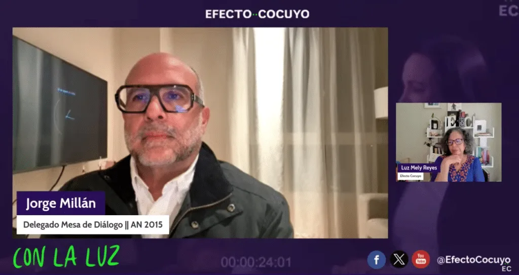 Jorge Millán: “Hay una obligación tácita para transitar hacia la democracia” #ConLaLuz