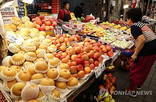추석 차례상 물가 5.1%↑…폭염에 채소류 껑충·과일은 비교적 안정