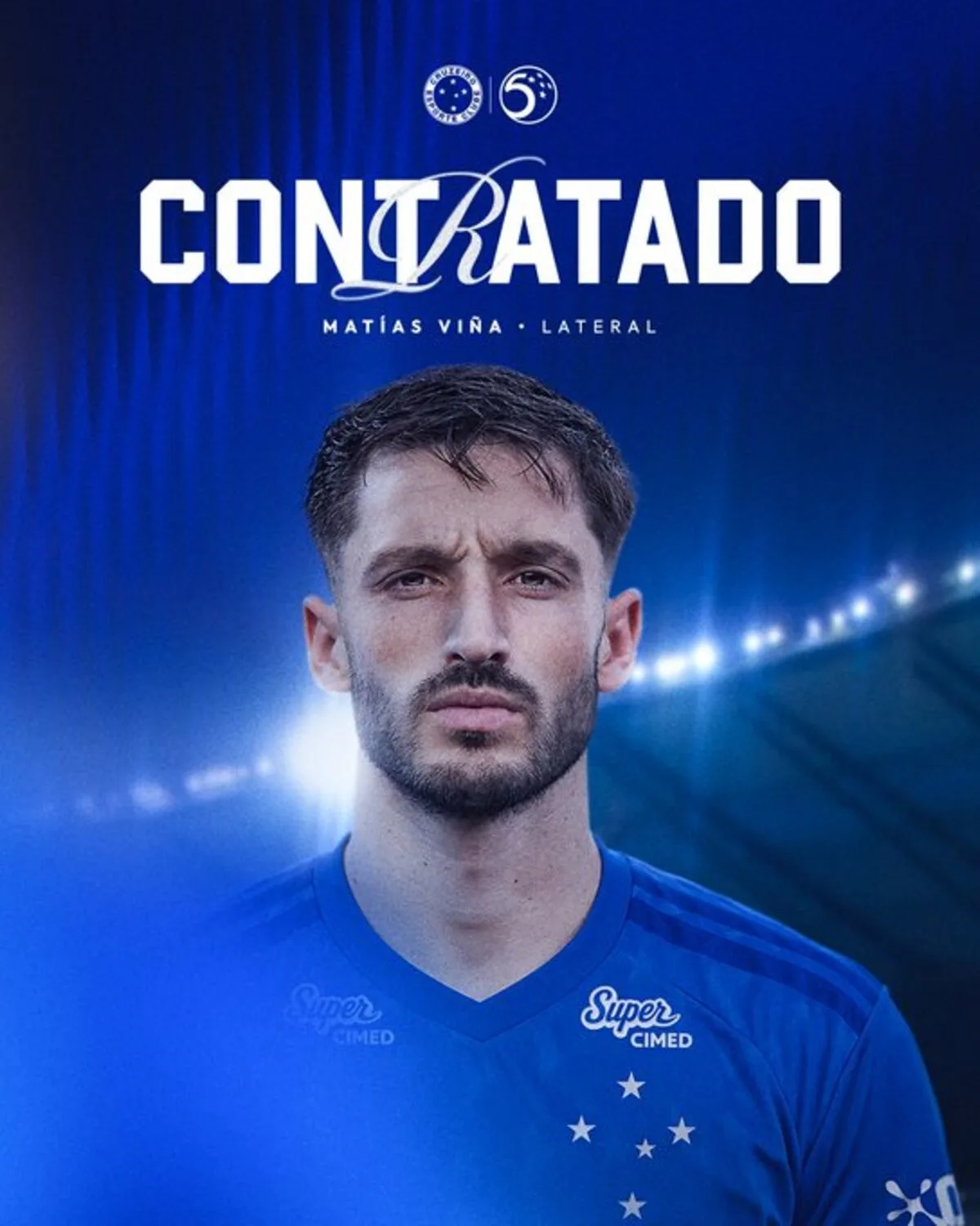 Viña chega ao Cruzeiro e reclama da demora entre Flamengo e River para fechar negócio