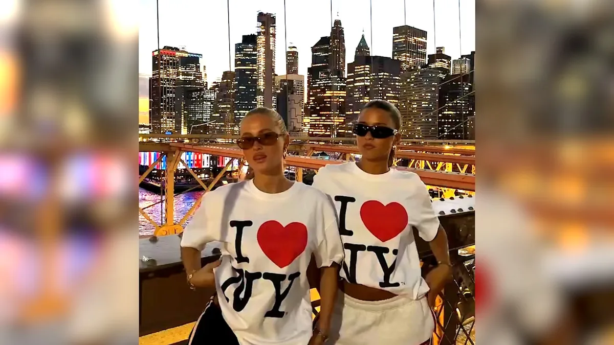 Auf New Yorker Brücke - Bayern-Spielerfrauen tanzen vor Skyline