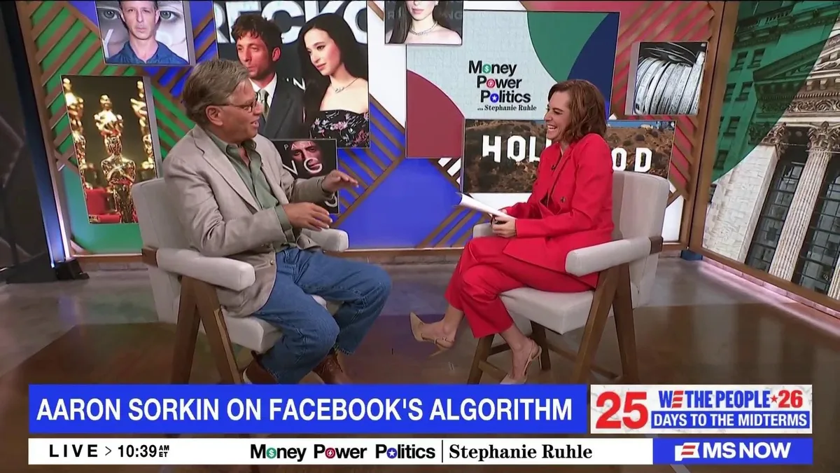 Aaron Sorkin On Tech Billionaires At The White House: ‘We Should Feel Like The House Is On Fire’