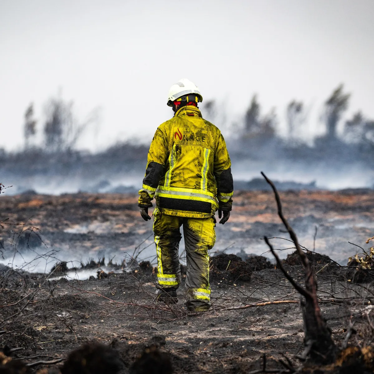 Belgien - Regen bremst Waldbrand im Hohen Venn - Feuerwehr will ihn "einkreisen"