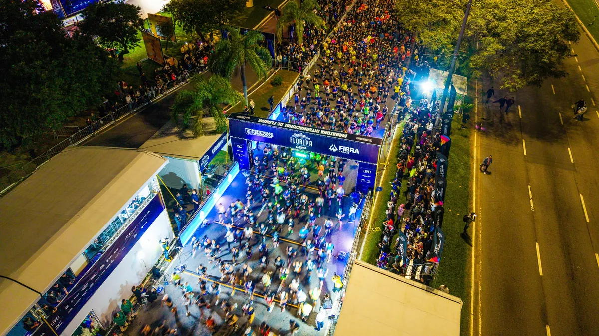 Colombiana e queniano conquistam o título dos 21 km da Maratona Internacional de Floripa