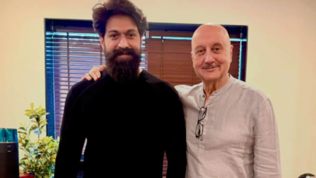 'Yash Gave Rocky A Soul': Anupam Kher Meets Toxic Star, Praises His KGF Journey