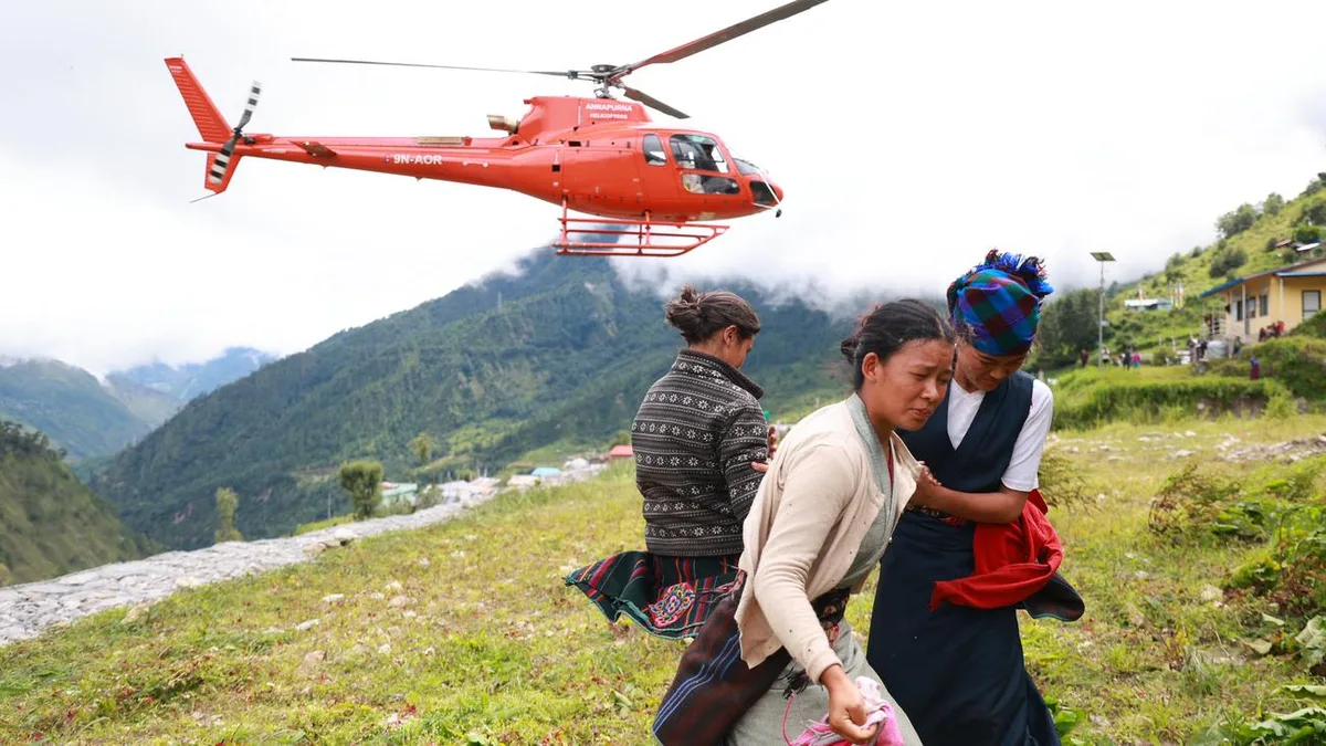 Sturzflut im Himalaya: Zahl der Toten nach Sturzflut in Nepal steigt auf rund 1.130