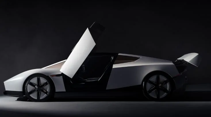 Elon Musk presentó el nuevo Tesla Roadcaster, un auto futurista que puede “volar”