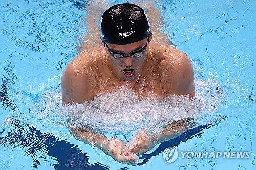 [아시안게임] 2연속 메달 노리는 남자 혼계영 400ｍ, 5위로 예선 통과