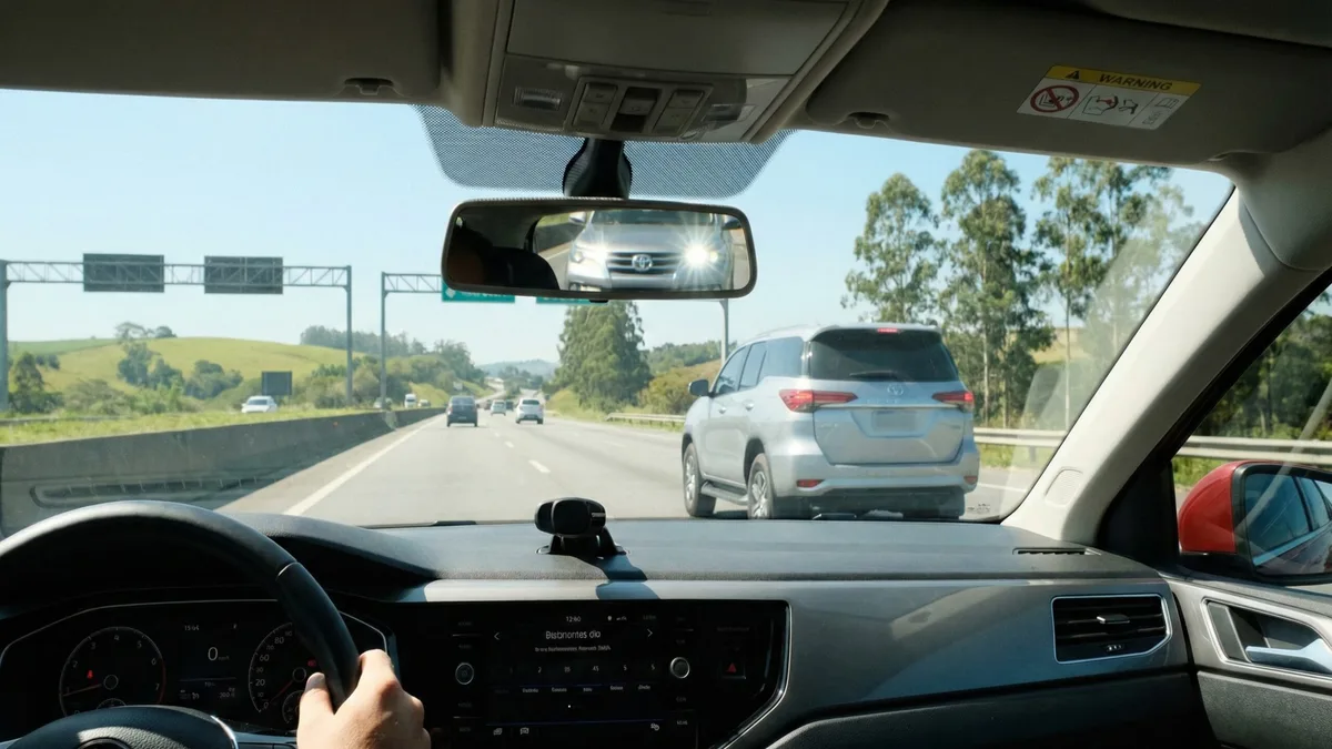 Motoristas que seguram o trânsito na faixa da esquerda podem levar multa de R$ 130,16 e 4 pontos na CNH