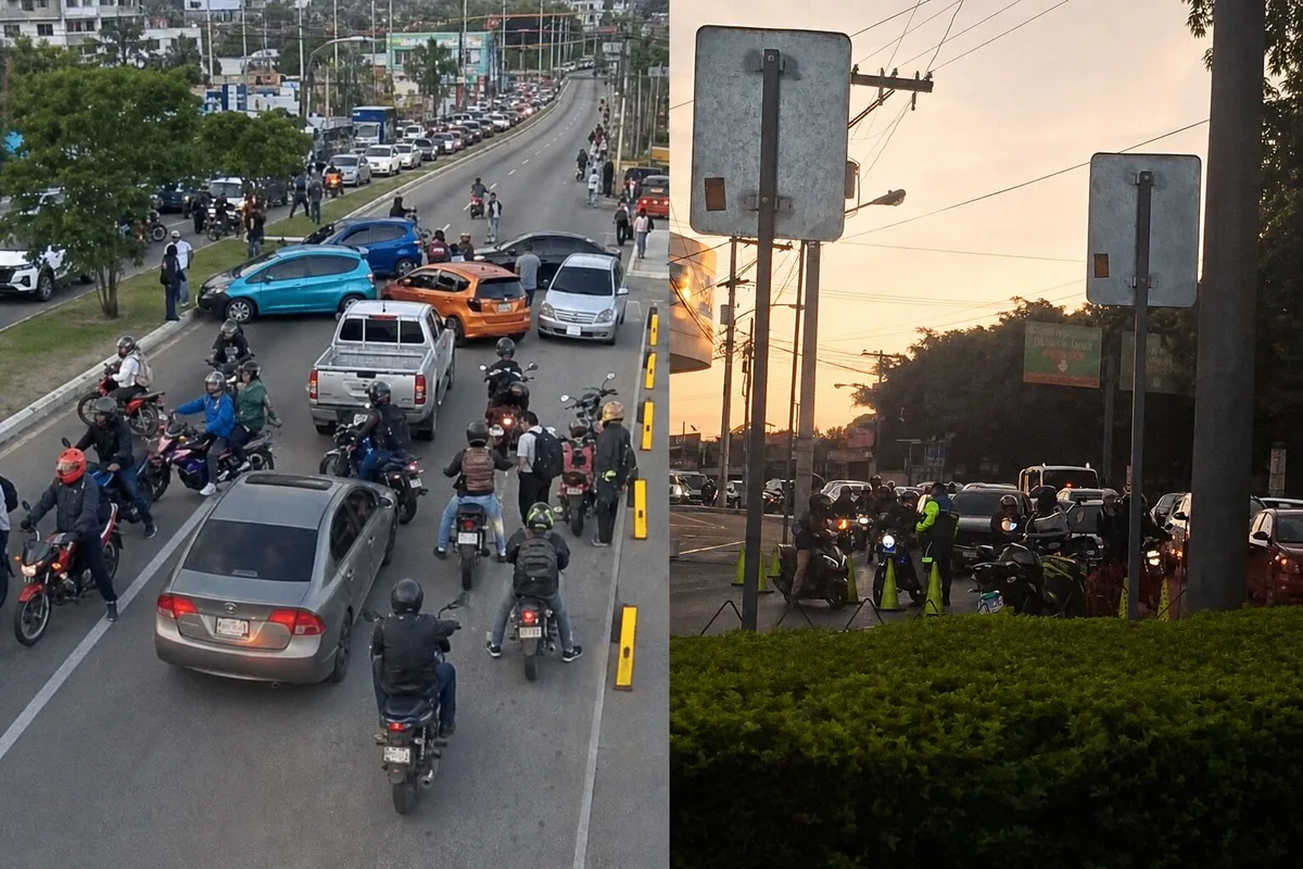 Los bloqueos en Guatemala suspenden vías clave, rutas del transporte público, afectan el traslado de trabajadores y la circulación de mercancías