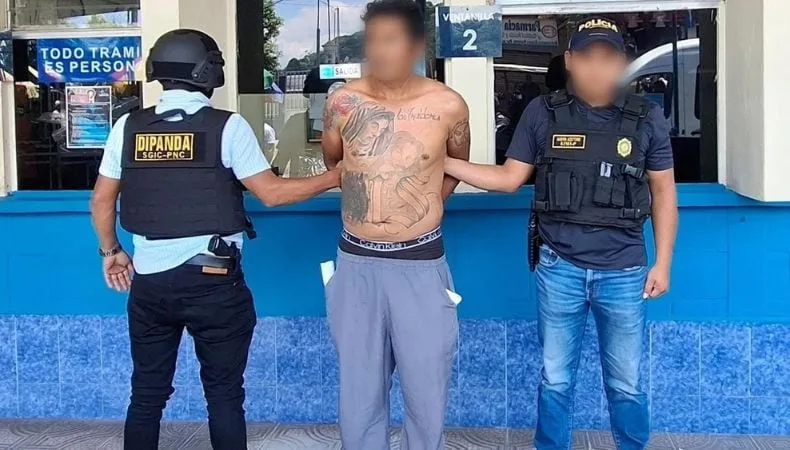 Guatemala: autoridades expulsan a presunto miembro de la Mara Salvatrucha y lo entregan a El Salvador