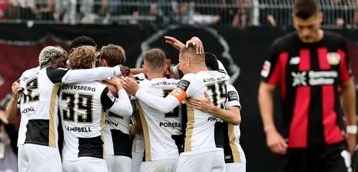 Fußball-Bundesliga: SV Elversberg feiert Ligadebüt mit Sieg über Bayer Leverkusen