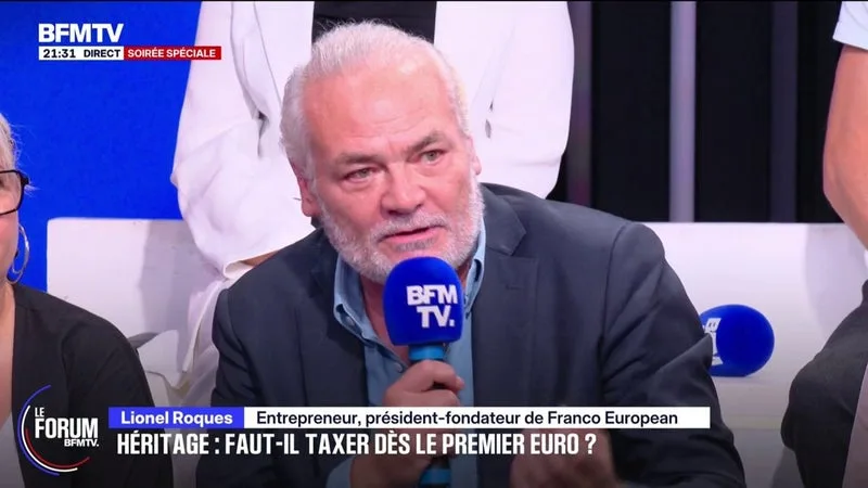 FORUM BFMTV - Héritages: pour Lionel, entrepreneur, "l'ascenseur social a été cassé à cause de 45 ans d'erreurs politiques"