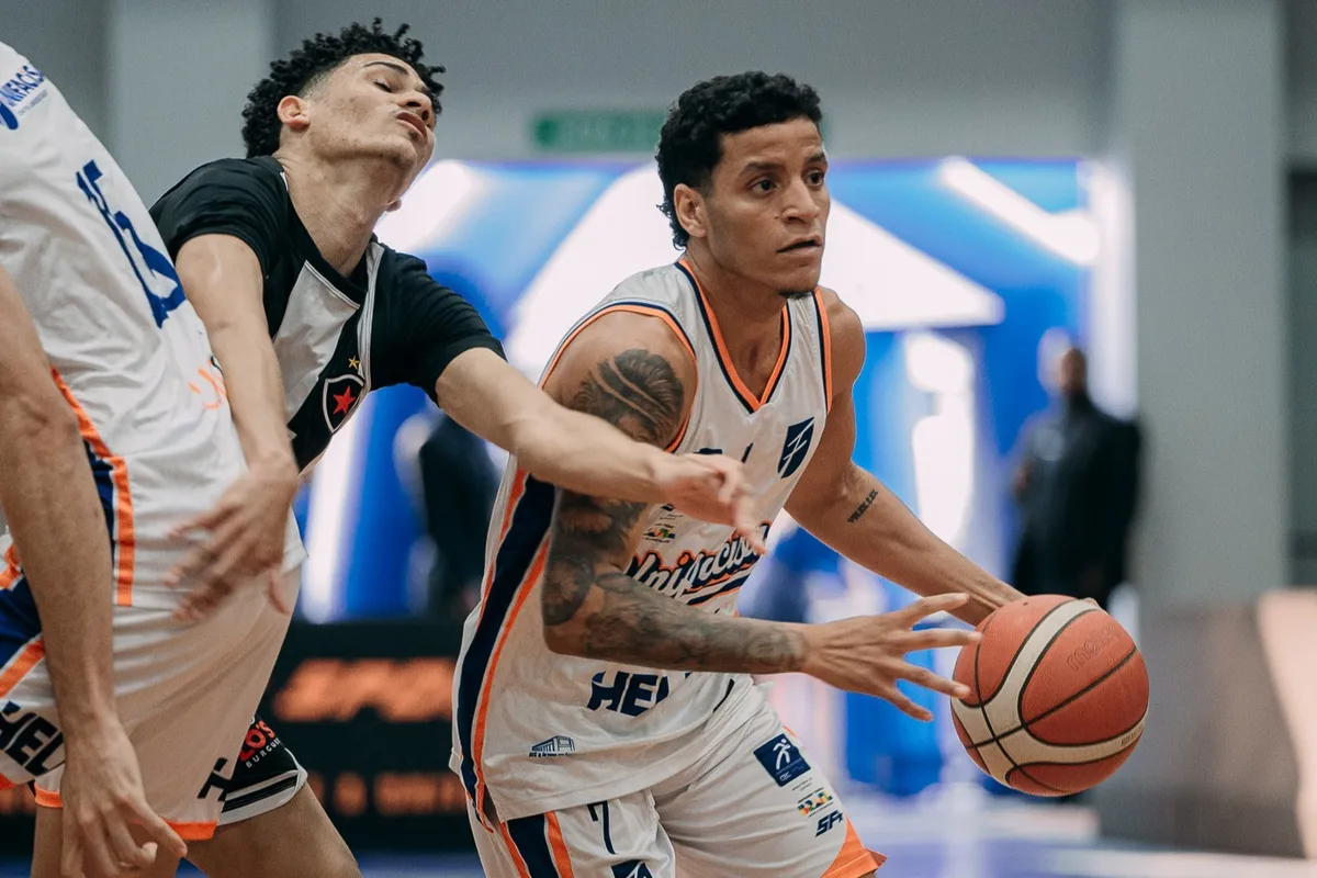 Unifacisa domina o Botafogo-PB e vence por 40 pontos de diferença no Paraibano de Basquete 2026