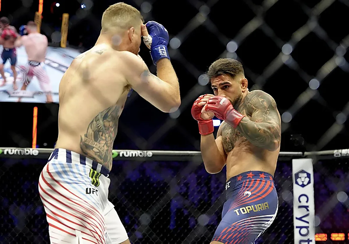 Un ex campeón de la UFC defiende a Gaethje de las acusaciones de Topuria: «Es muy difícil hacer trampas»