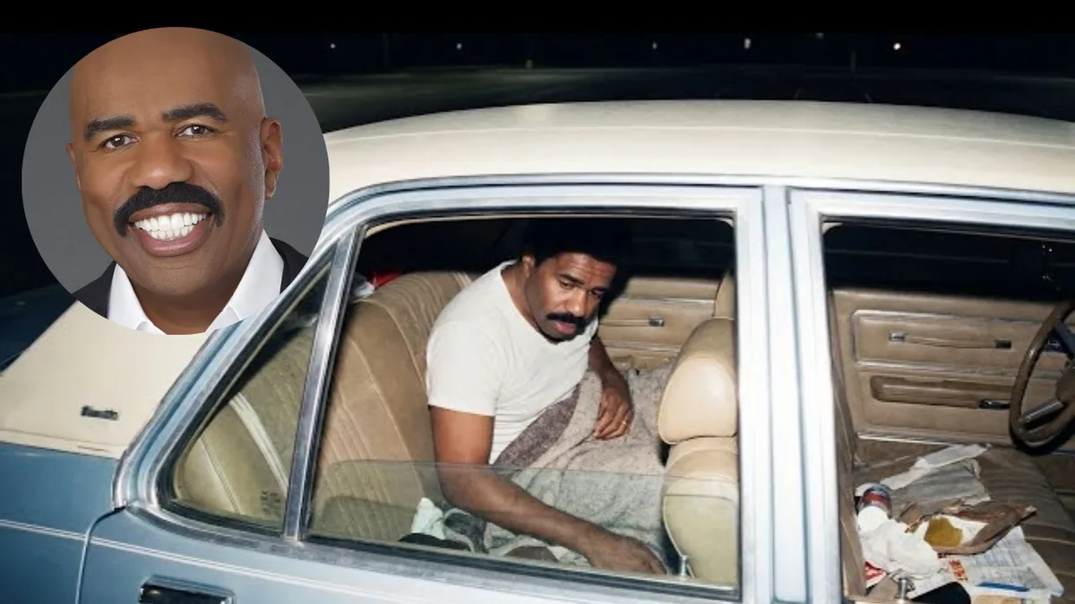 In 1991, Steve Harvey slept in his car with $35. After Apollo fame, his foundation awarded $700,000