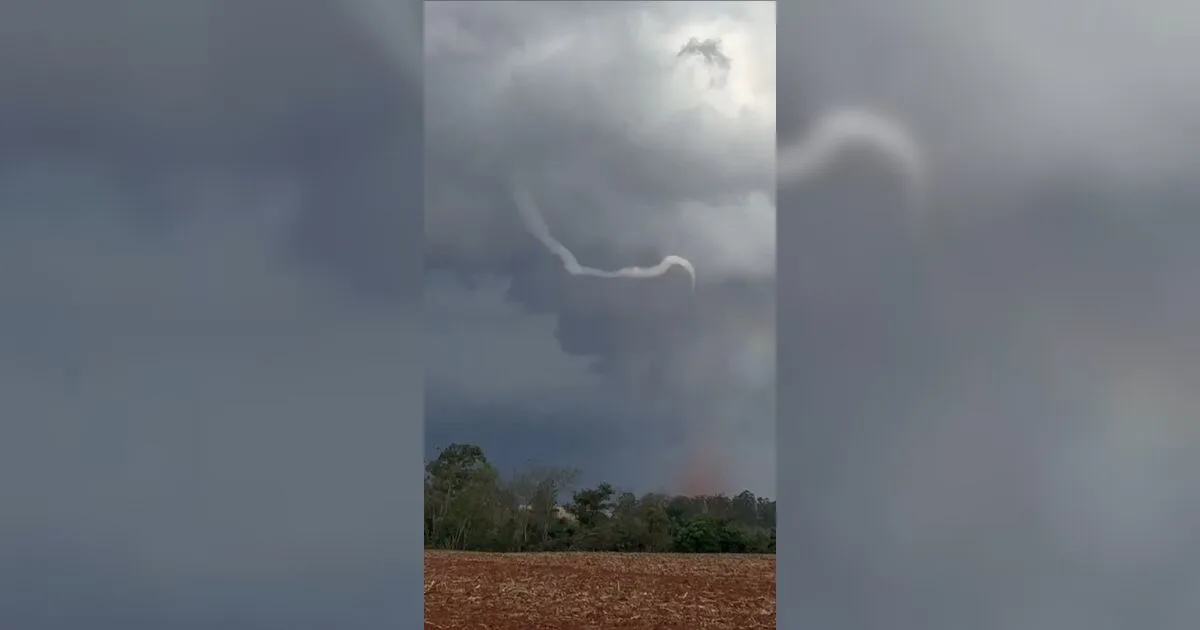 Paraná registra terceiro tornado em três dias; estado já soma 13 ocorrências no ano