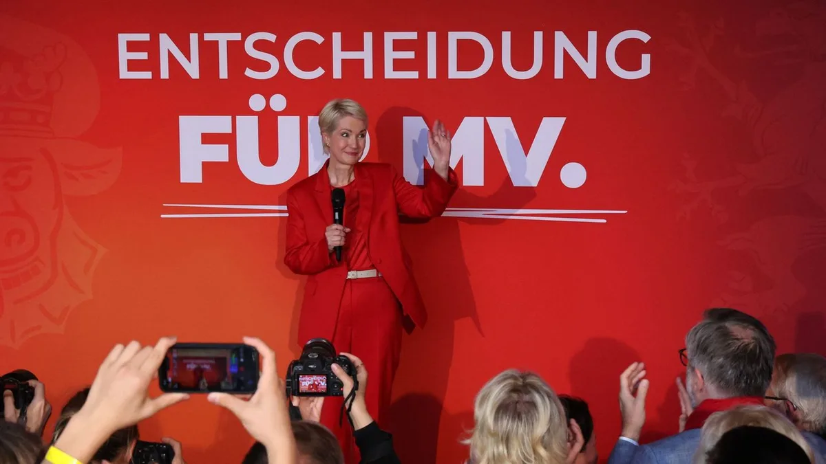 Landtagswahlen: Analyse: Schwesig war Erfolgsfaktor für SPD im Nordosten
