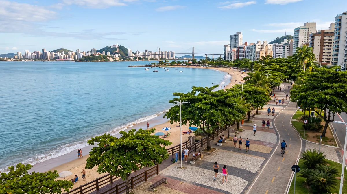 A capital litorânea de imensos calçadões que conquistou excelentes níveis de segurança no Sudeste parece um porto seguro desenhado perfeitamente para quem quer unir moradia pacífica e um mercado de trabalho dinâmico