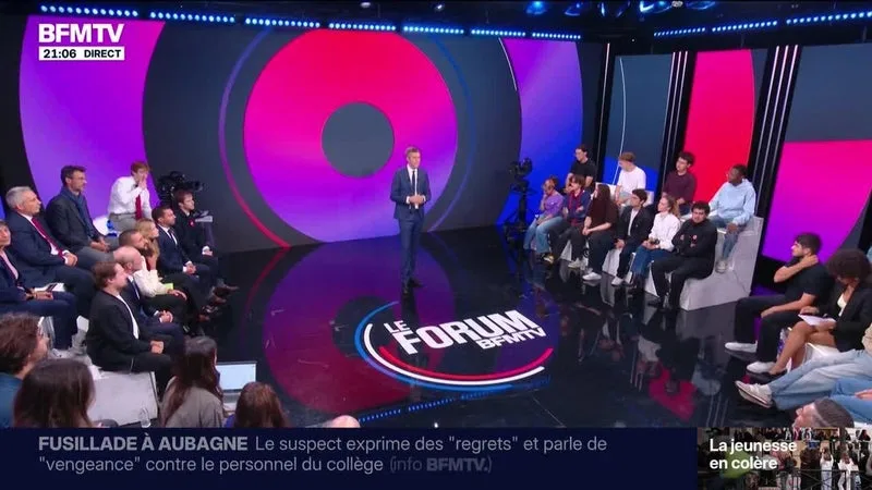 Forum BFMTV – Angoisses, colères : le Forum de la jeunesse