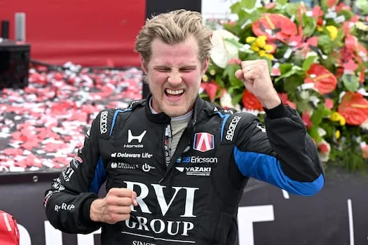 Marcus Ericsson ends 63-race drought with Ontario Indy win
