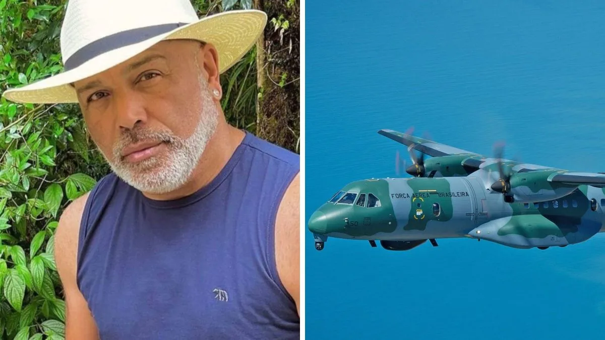 Força Aérea Brasileira faz buscas por helicóptero de empresa ligada a Neymar com Rick, da dupla Rick & Renner, e empresário