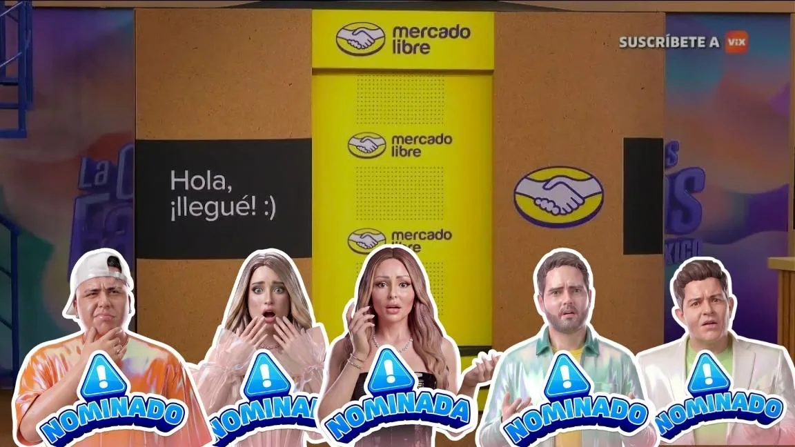 La Casa de los Famosos México 2026... Los habitantes nominados de la última Gala de Nominación