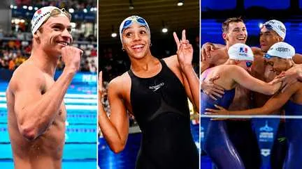 Les cartons de Léon Marchand, l'émergence de Mary-Ambre Moluh, le retour des relais... Le bilan de la France aux championnats d'Europe de natation