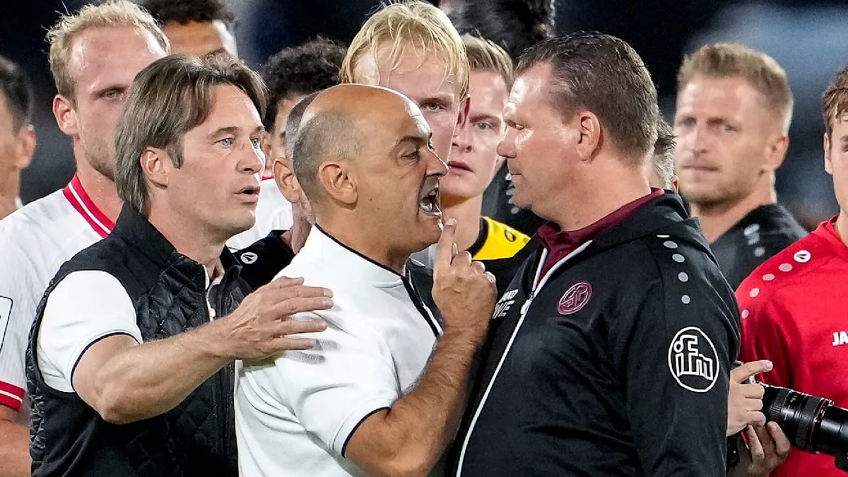 Nach Abpfiff in Liga 3 - Hier gehen die Trainer aufeinander los!