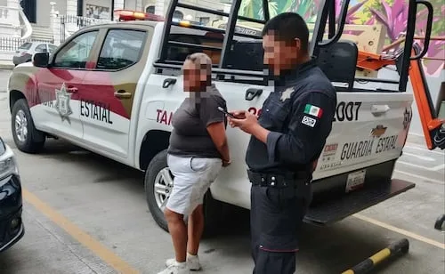 Autoridades de Tampico piden no hacer justicia por mano propia; ciudadanos detuvieron, golpearon y raparon a presunta ladrona