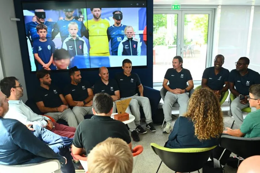 « Le sport a le pouvoir de percuter les préjugés » : face aux lecteurs de « L'Équipe », les Bleus du cécifoot se confient sur l'évolution de leur sport et sur la perception du handicap