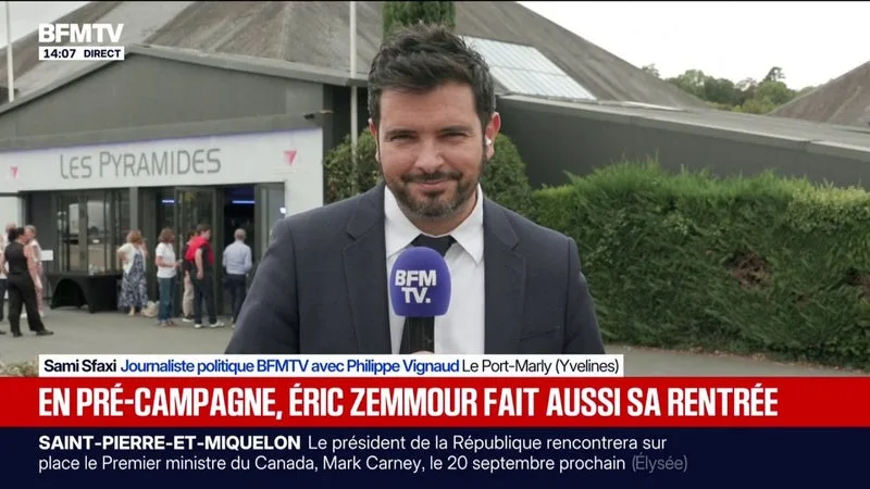 Eric Zemmour fait sa rentrée politique