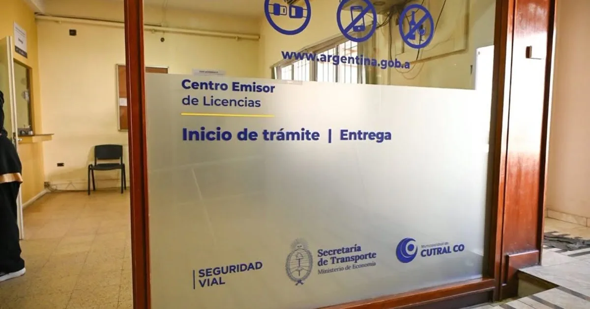 Cutral Co inauguró el centro emisor de licencias de conducir nacionales