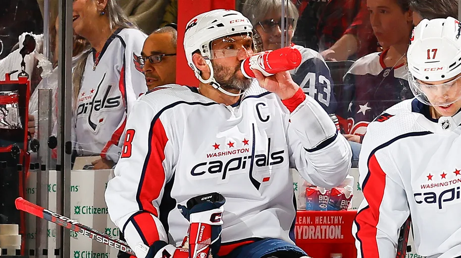 If you've ever wondered why Alex Ovechkin has crushed soda on the bench his whole career, here's your answer