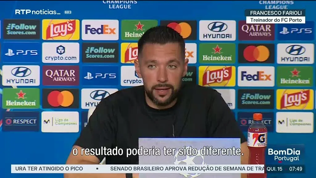 Liga dos Campeões. FC Porto cede em Sevilha após estar a vencer