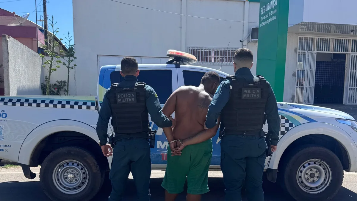 Filho é preso suspeito de agredir a mãe no PI; suspeito exigia dinheiro da vítima, diz PM