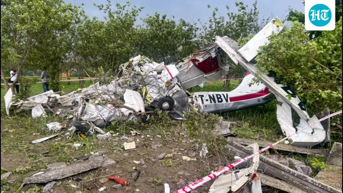 AAIB to probe Kanpur trainee aircraft crash that killed trainee pilot, instructor